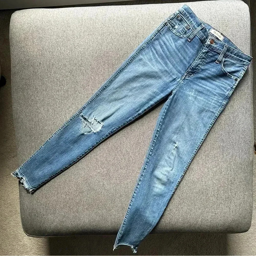 Madewell 10” High Rise Skinny Jeans Size 26